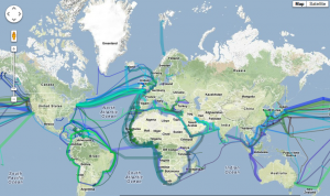 Many would be surprised to learn how we rely on fiberoptic undersea cables to conduct global internet commerce.